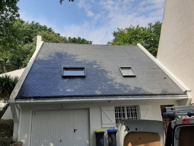Réfection d'une toiture en ardoise à Saint-Malo
